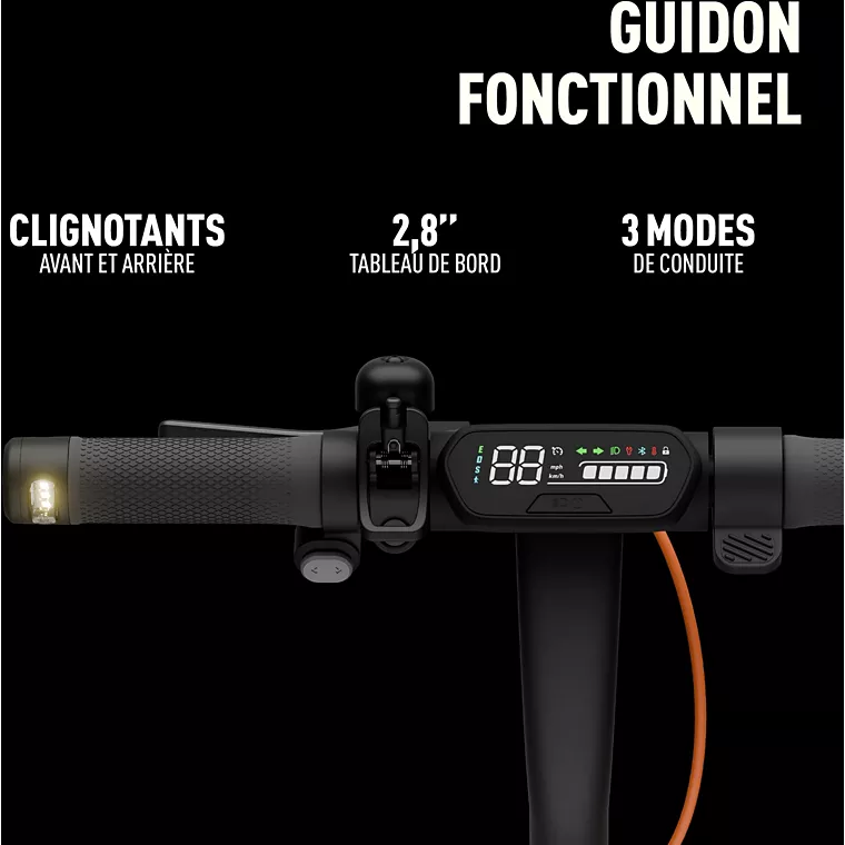 Segway-Ninebot E2 Plus II Trottinette Électrique 300W 220Wh 25km