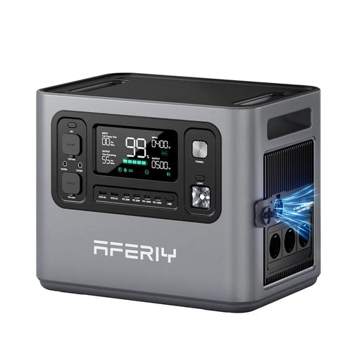 AFERIY P280 Station D'énergie Portable une Capacité D'extension  2800W 2048Wh - 10240Wh