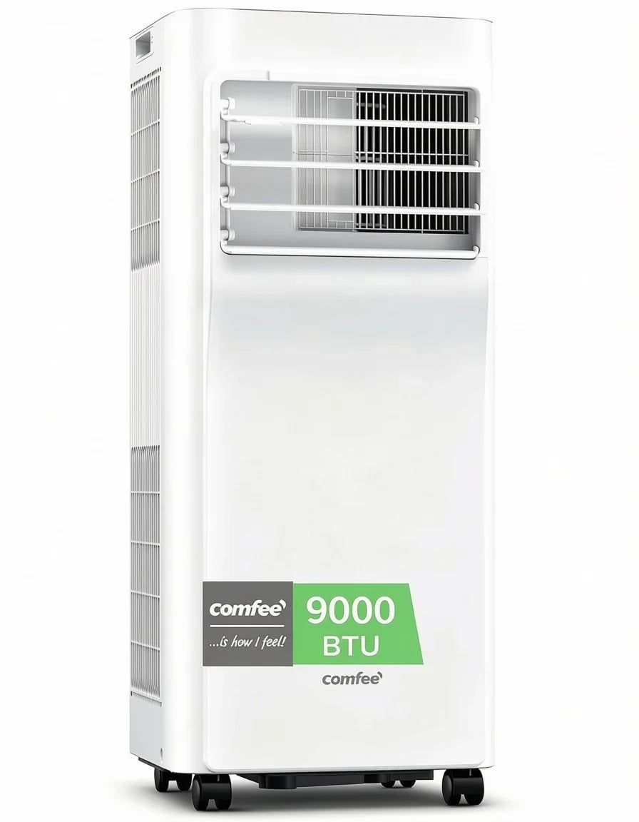 Comfee Breezy Cool 2.6  climatiseur mobile connecté 9000 BTU 2,6 kW 3-en-1, R290, app, 33 m²