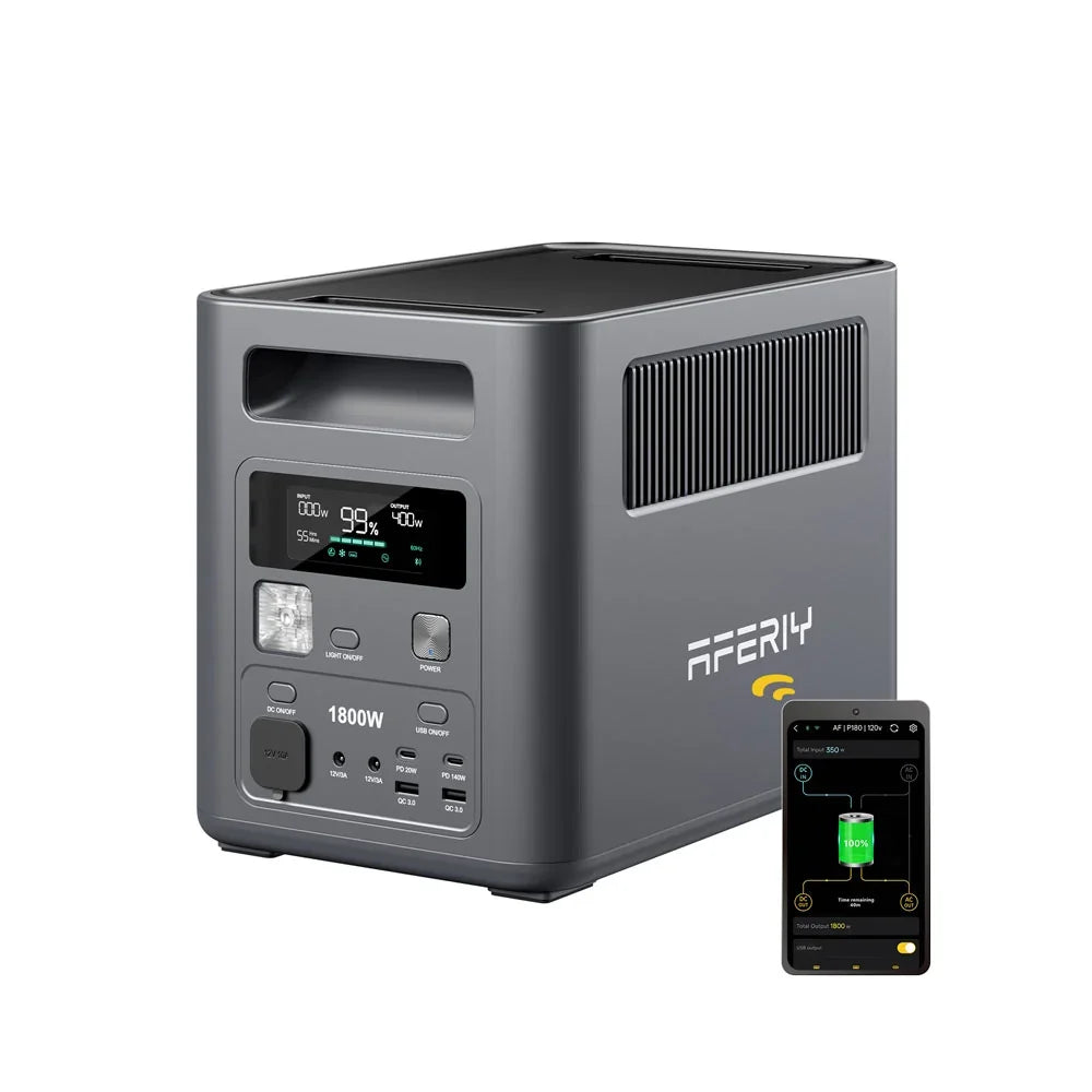 AFERIY Nomad1800 Station D'énergie Portable 1800W 1024Wh