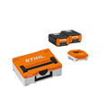 STIHL Power Box BASIC avec 2 batteries AP 200 S et chargeur rapide AL 301