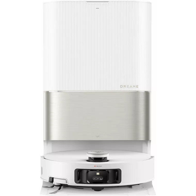 Dreame X50 Ultra Complete – Robot Aspirateur Laveur avec Station, 20 000 Pa, Franchit 6 cm, Blanc