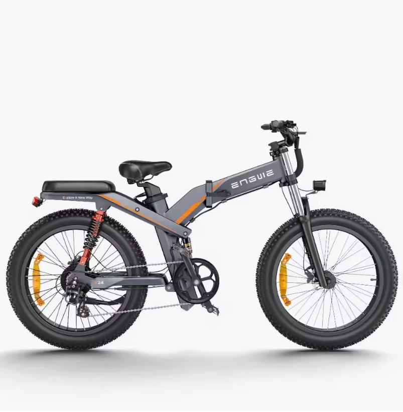 ENGWE X24 Vélo Électrique Fat Bike 1000W 48V29.2Ah Triple Suspension