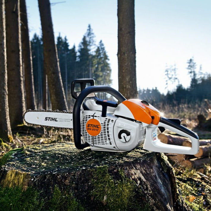 STIHL MS 201 C-M Tronçonneuse thermique - Guide 30 cm