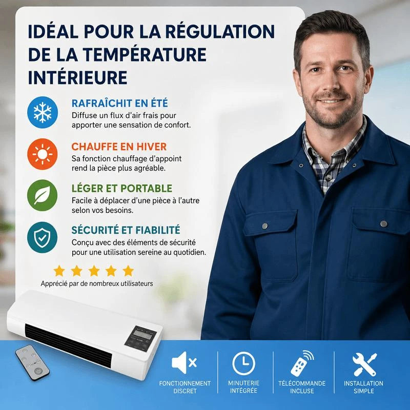 Climatiseur Mural Portable Sans Unité Extérieure