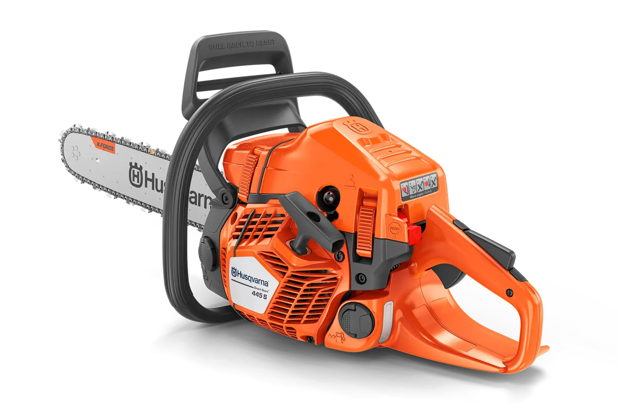 Husqvarna 445S Tronçonneuse thermique - Guide 38 cm