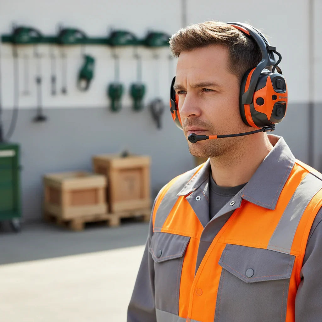 Husqvarna X-COM Active Protection auditive avec Bluetooth