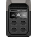 EcoFlow DELTA 3 – Station Électrique Portable, 1024 Wh, LiFePO4, 1800 W, Charge 45 min, Noir