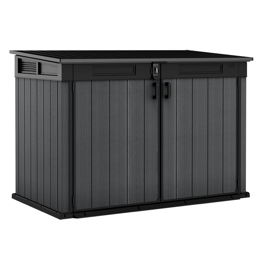 Keter Cortina Mega - Coffre de rangement de jardin - 190,5 x 109 x 132,5 cm