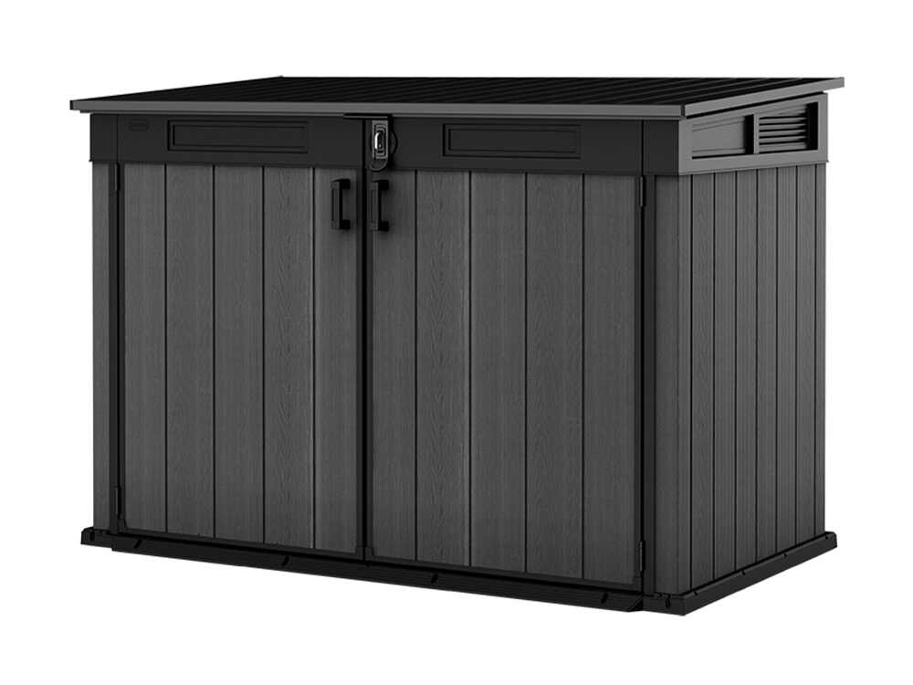 Keter Cortina Mega - Coffre de rangement de jardin - 190,5 x 109 x 132,5 cm