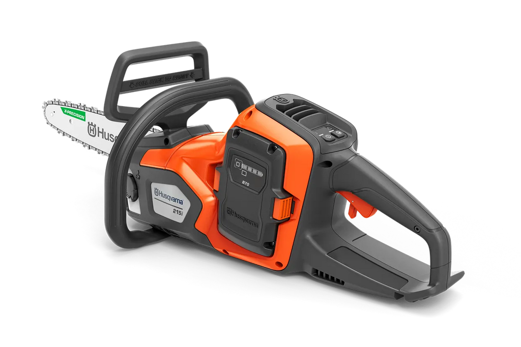 Husqvarna 215i Tronçonneuse à batterie - 30 cm avec batterie et chargeur